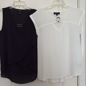 2 Classic BCX Tops Black/ Ivory